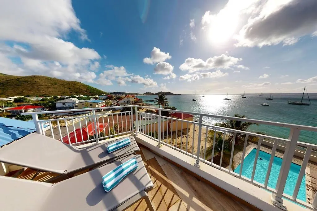Daire Walee Beach Penthouse By The Sea, 2 Bedrooms, Pool Grand Case